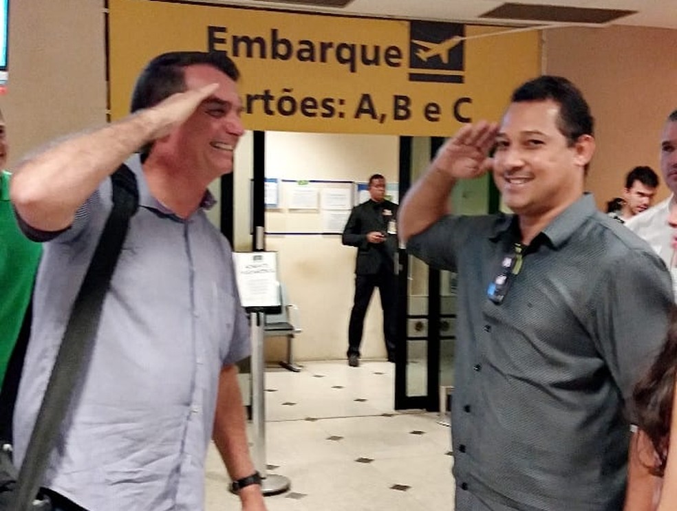 Vítima viajava para organizar evento que receberia o presidente Jair Bolsonaro — Foto: Reprodução