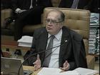 Gilmar Mendes vota contra proibir empresa de doar para campanha