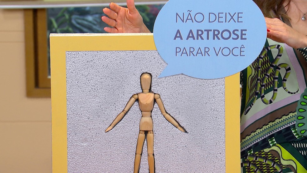 FaÃ§a sempre exercÃ­cios! â Foto: TV Globo