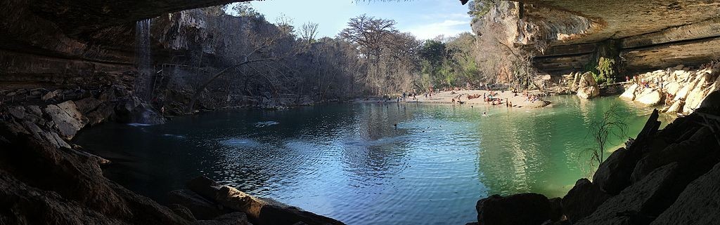  Hamilton Pool Preserve em Travis County, Texas (Foto: Fredlyfish4 / Wikimedia Commons / CreativeCommons)