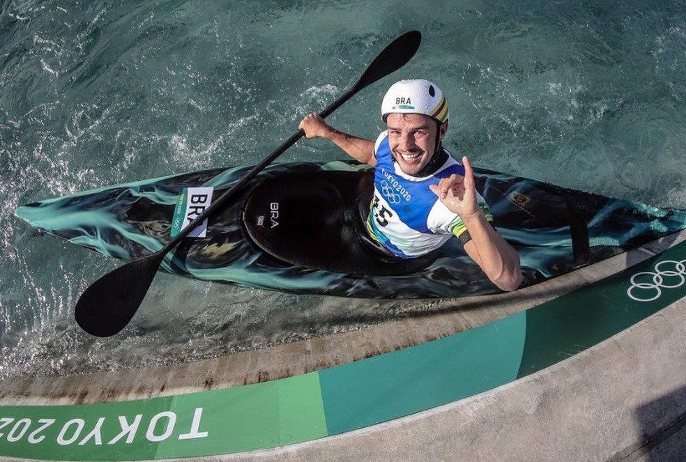 Semifinalista Na Canoagem Pepe Goncalves Comecou Em Projeto Social E Concilia Treinos Com Limpeza De Rio Itapetininga E Regiao G1