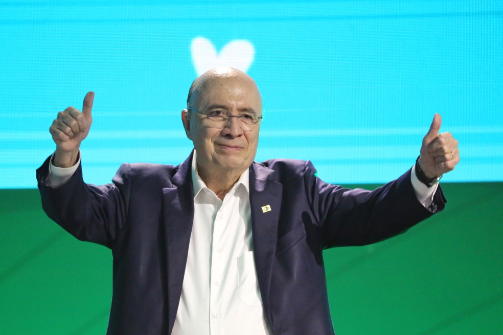Henrique Meirelles foi oficializado nesta quinta-feira (2) como candidato do MDB ao Palácio do Planalto (Foto: Fátima Meira/Futura Press/Estadão Conteúdo )