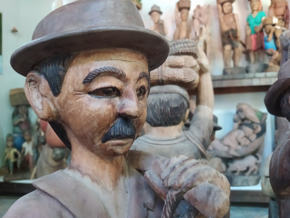 Aniversário de Parnaíba: o museu de escultura escondido criado por um apaixonado pela cidade natal — Foto: Andrê Nascimento/ G1 PI