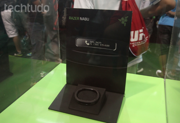 Razer Nabu na Brasil Game Show 2014 (Foto: Diego Borges / TechTudo) Razer Nabu na Brasil Game Show 2014 (Foto: Diego Borges / TechTudo)