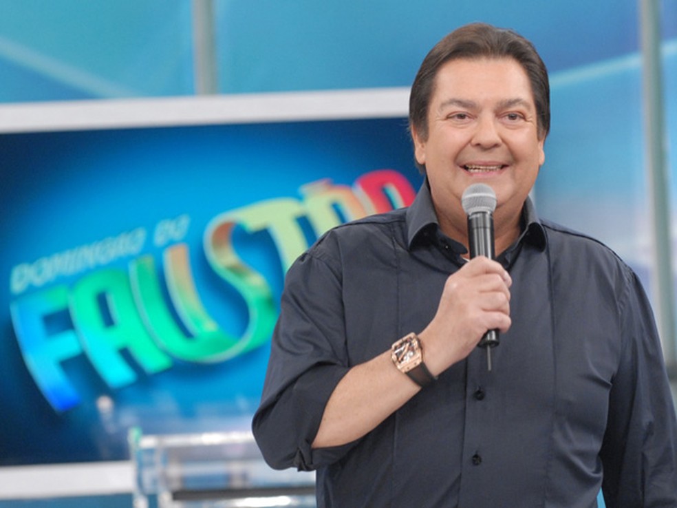 Fausto Silva — Foto: Divulgação/TV Globo