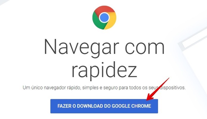 Página de download do instalador offline do Chrome (Foto: Reprodução/Helito Bijora) Página de download do instalador offline do Chrome (Foto: Reprodução/Helito Bijora)