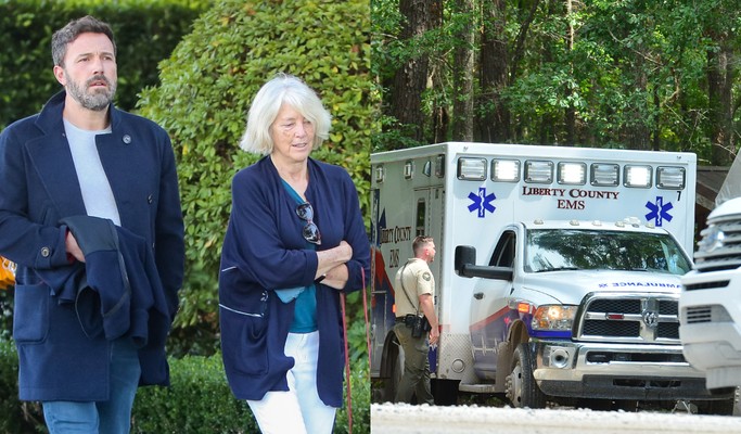 Mãe de Ben Affleck vai para hospital horas antes de casamento do ator
