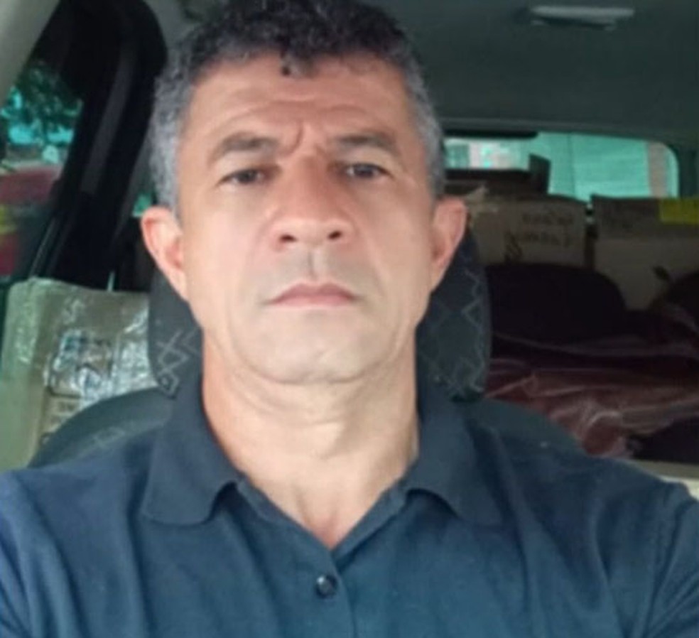 Luís Claudio Judeu foi preso em flagrante por a matar ex-esposa na BA  — Foto: Reprodução/Redes Sociais