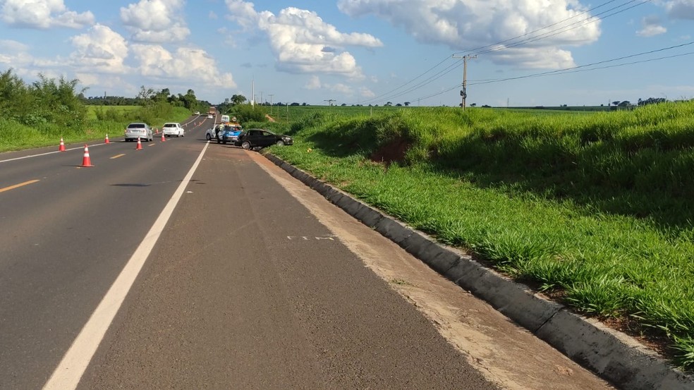 Homem, de 63 anos, morreu vítima de acidente de trânsito em Martinópolis (SP) — Foto: Polícia Militar Rodoviária