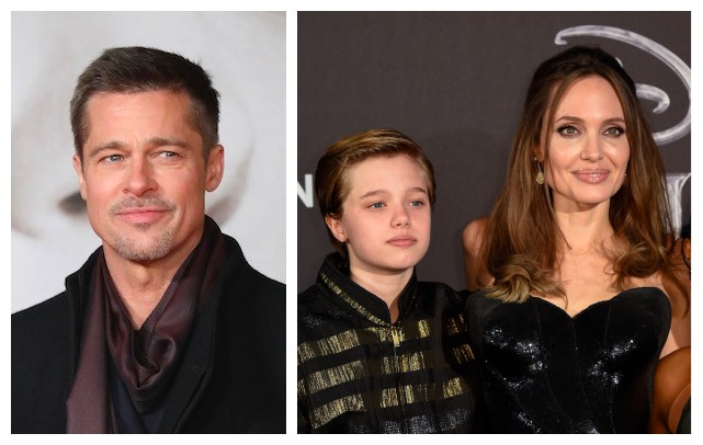 Brad Pitt, Shiloh e Angelina Jolie (Foto: Getty Images)