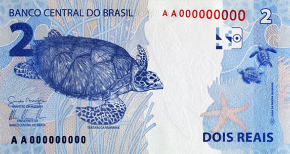 2 reais (Foto: Divulgação/Banco Central do Brasil)