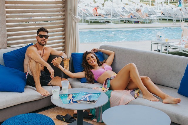 Juliana PAes e Carlos Eduardo Baptista cutem férias em Miami (Foto: Reprodução/Instagram)