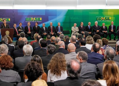 politica_posse_ministros_dilma (Foto: Roberto Stuckert Filho/PR)