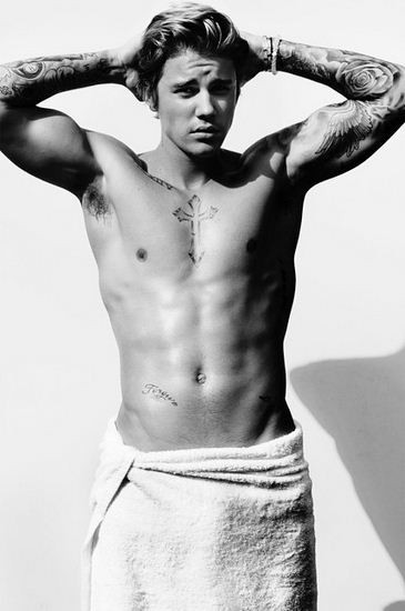 Justin Bieber: Towel Series (Foto: Reprodução/Instagram)