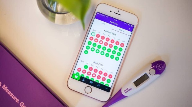 App tem tela que simula o método contraceptivo da 'tabelinha' (Foto: Divulgação)