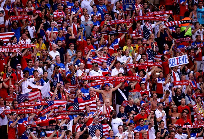 Torcida Estados Unidos Copa do Mundo (Foto: Getty Images )
