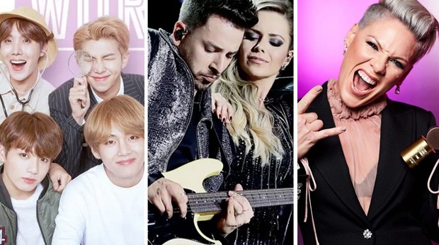 BTS, Sandy e Junior, Pink: shows marcantes de 2019 (Foto: Reprodução)