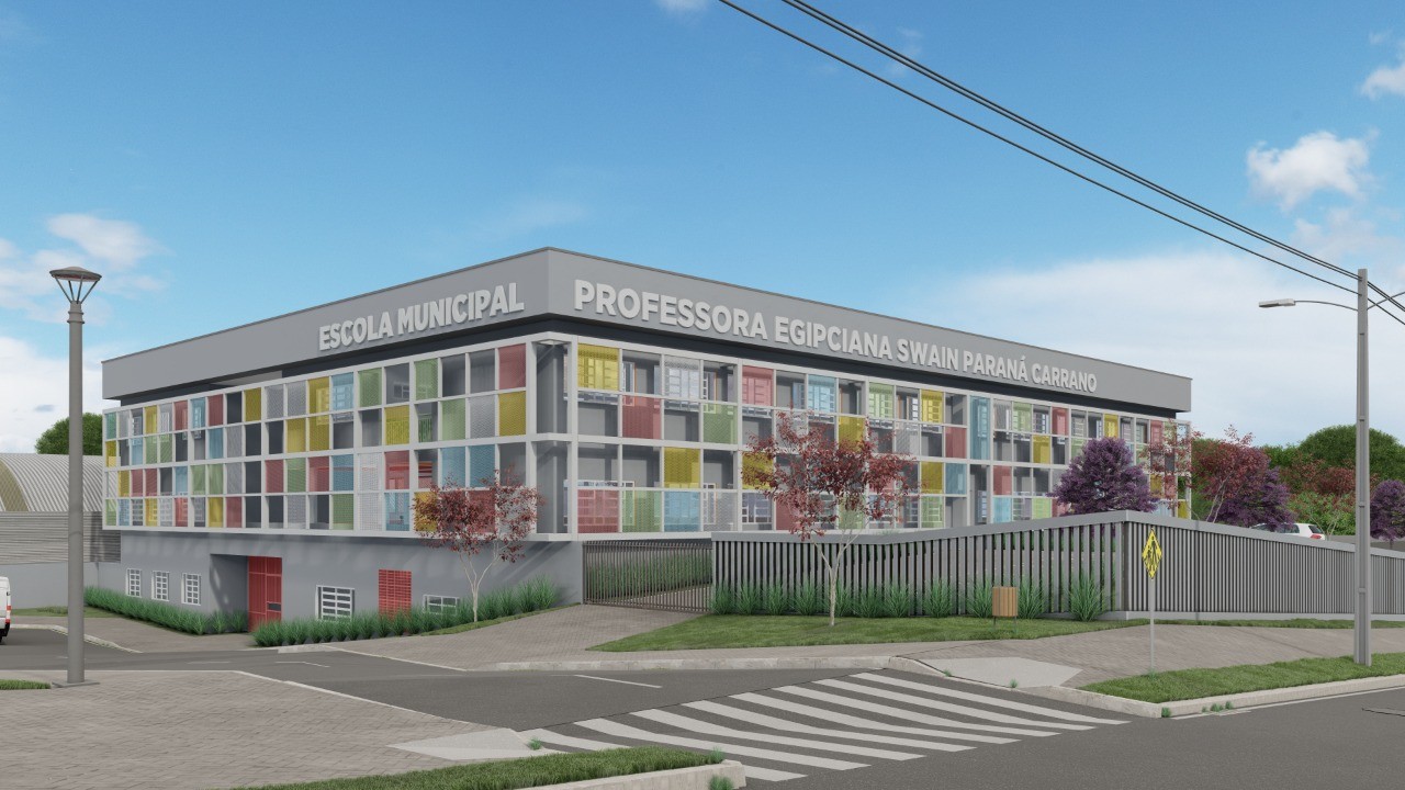 Obra da nova Escola Municipal Egipciana em Araucária deve iniciar em cerca de dois meses