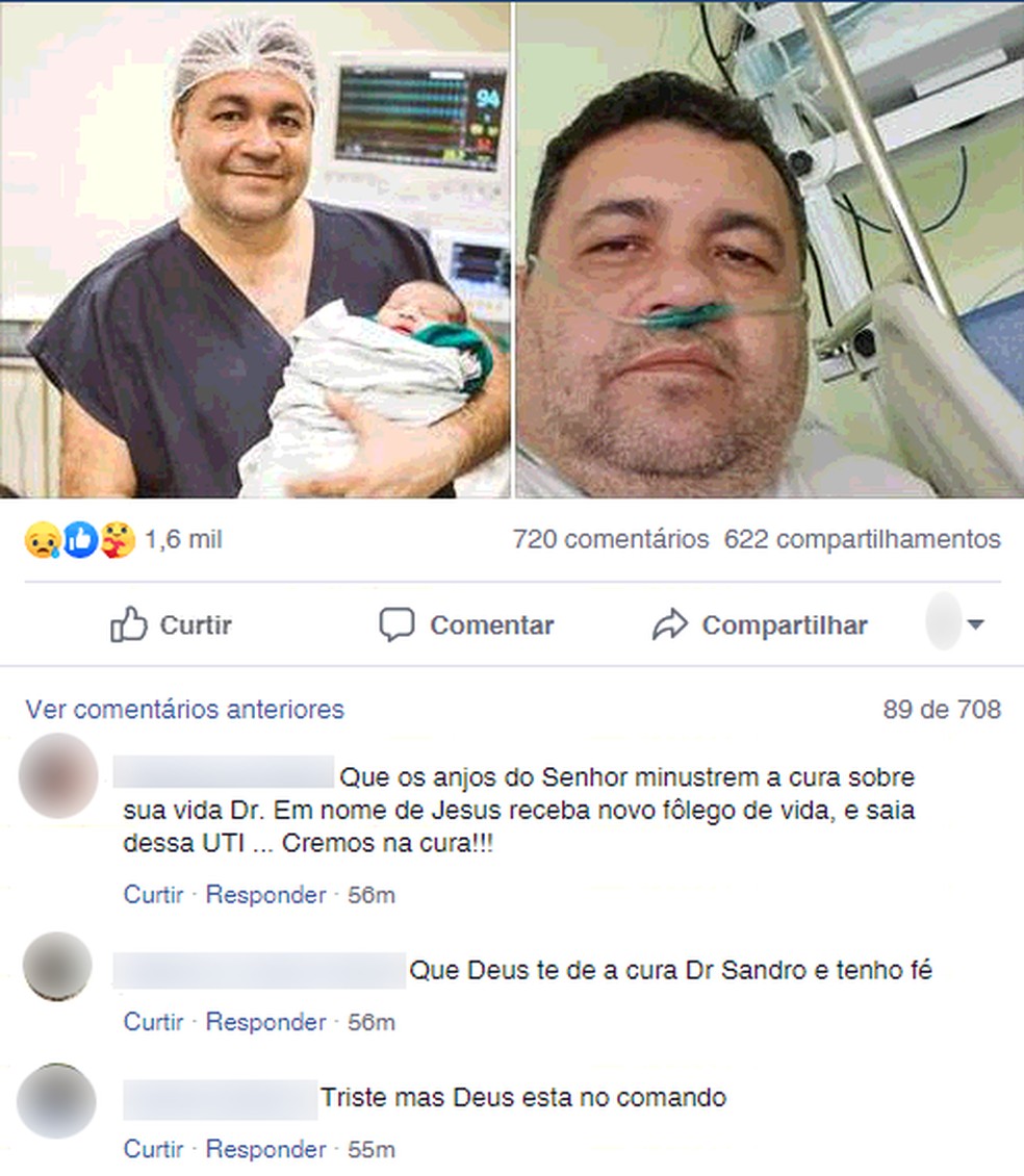 Postagem teve grande repercussão nas redes sociais. — Foto: Reprodução/Facebook