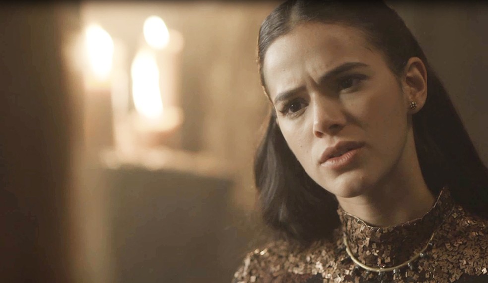 E Catarina a alfineta confirmando se o casamento dela com Afonso foi anulado (Foto: TV Globo)