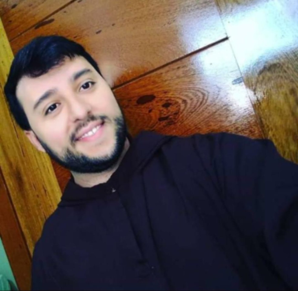 Frei Mariano morreu aos 34 anos após internação por Covid-19 — Foto: Arquivo Pessoal