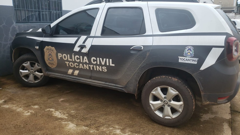 Carro da Polícia Civil do Tocantins — Foto: Dicom/SSP