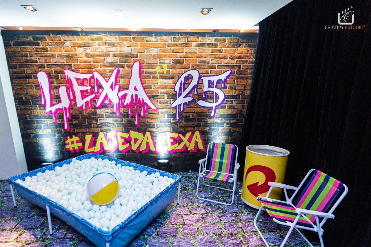 Lexa celebra 25 anos com festa avaliada em R$ 120 mil; veja detalhes (Foto: Divulgação)