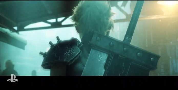 Cloud Strife surge em tease trailer de Final Fantasy 7 Remake (Foto: Divulga??o)