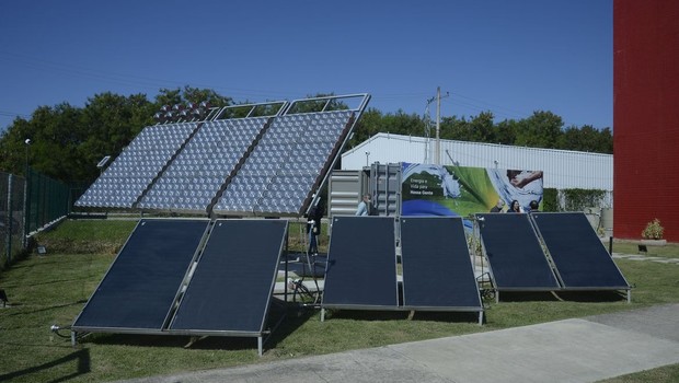 UFRJ inaugura projeto de geração simultânea de eletricidade e água (Foto: Tomaz Silva/Agência Brasil)