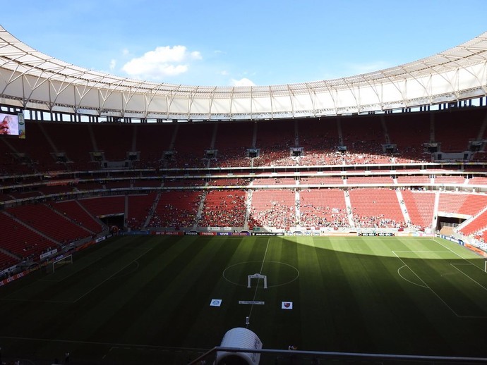 Mané Garrincha Brasília Flamengo x Palmeiras (Foto: Fred Gomes)