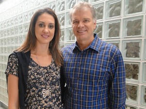 Fernanda Venturini e Bernardinho (Foto: Gshow)