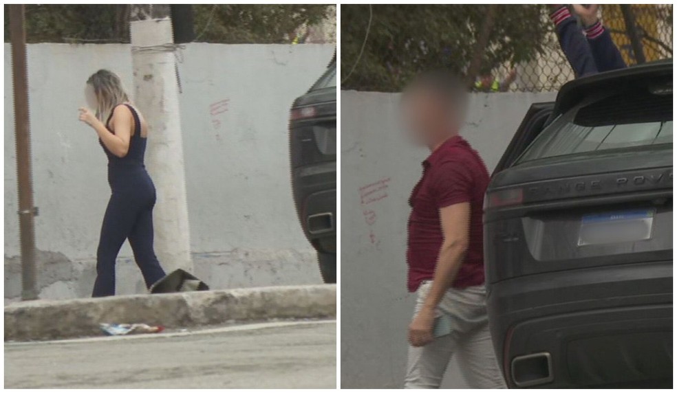 Casal feito refém é libertado na Zona Norte de SP — Foto: Reprodução/TV Globo