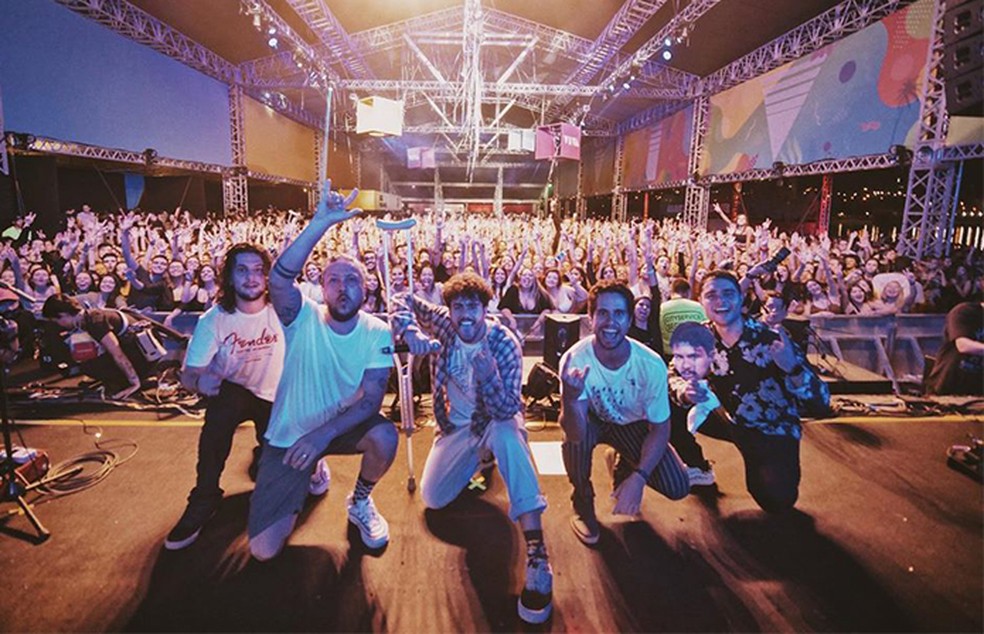 Lagum fará show online no festival Vans Living Room — Foto: Reprodução/Facebook