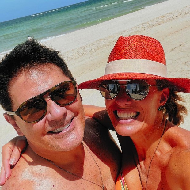 Elaine Mickely e Cesar Filho (Foto: Reprodução/Instagram)