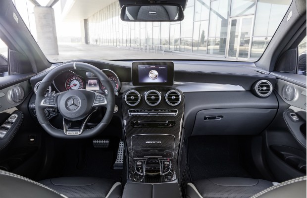 Interior do Mercedes-AMG GLC 63 4MATIC (Foto: Divulgação)