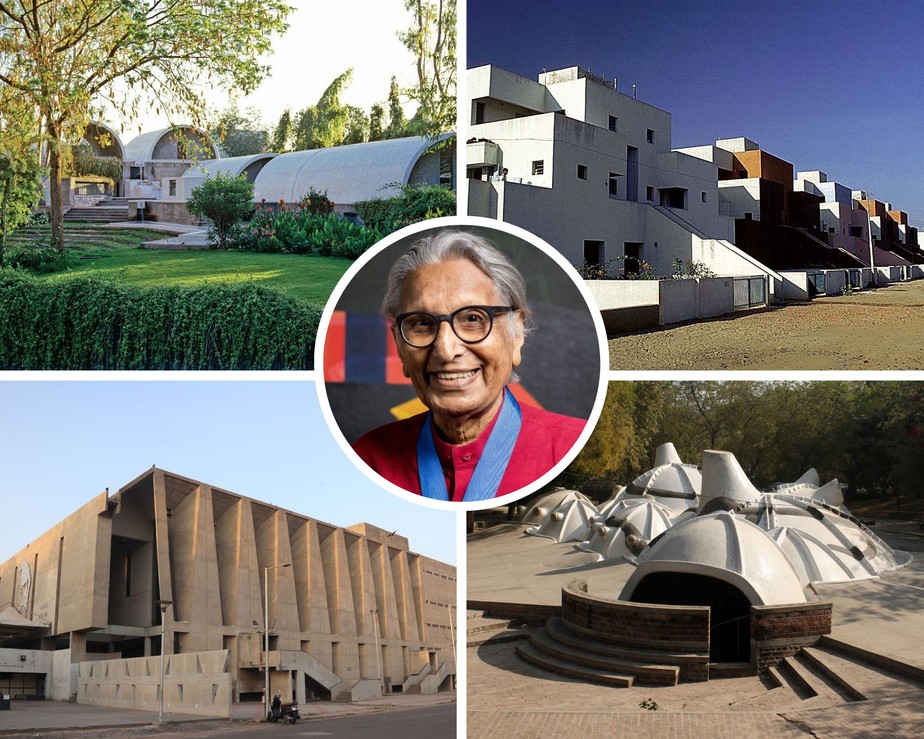 Confira os principais projetos realizados em vida pelo arquiteto renomado Balkrishna Doshi