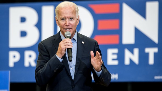 Joe Biden, candidato democrata à presidência dos Estados Unidos (Foto: Sean Rayford / Getty Images)