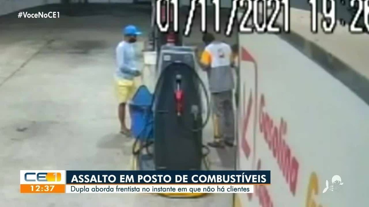 Criança Participa De Assalto A Posto De Combustíveis Em Fortaleza Vídeo Ceará G1 