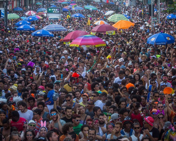 Campanha no Carnaval (Foto: Getty Images)
