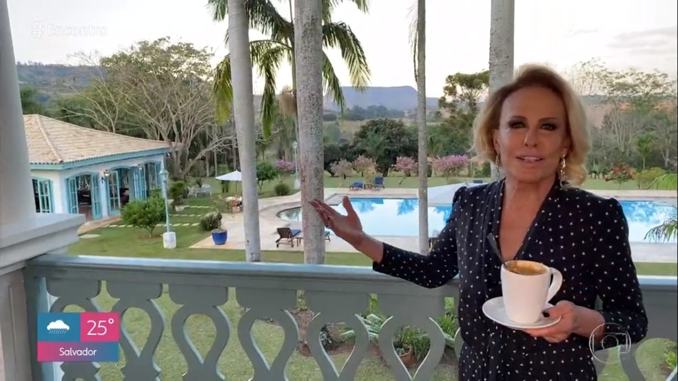 Ana Maria Braga Compartilha Vista De Sua Fazenda E Um Privilegio Encontro Com Fatima Bernardes Gshow