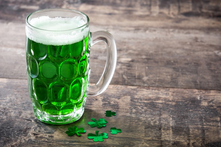 Chope verde é um clássico do St Patrick's day