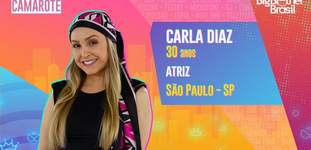 Carla Diaz é confirmada no BBB 21 (Foto: Divulgação/TV Globo)