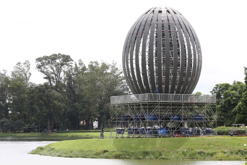 Parque Ibirapuera Ganha Estrutura De Ovo Gigante Para Festival De Pascoa Sao Paulo G1