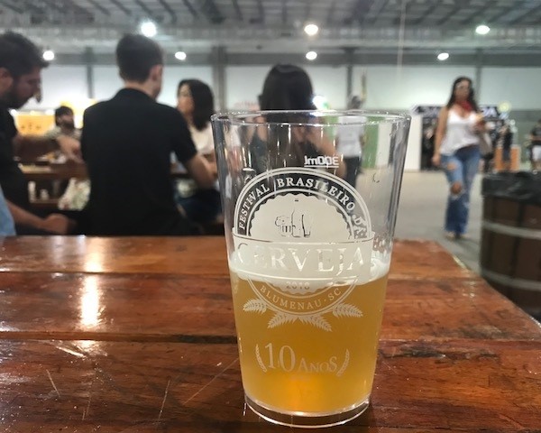 Foi a décima edição do Festival Brasileiro da Cerveja, em Blumenau