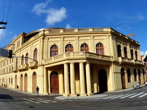 Teatro Coliseu, em Santos, SP (Foto: Tadeu Nascimento/Prefeitura de Santos)