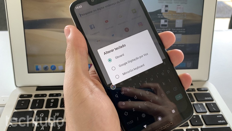 Aprenda como mudar o teclado do celular — Foto: Helito Beggiora/TechTudo