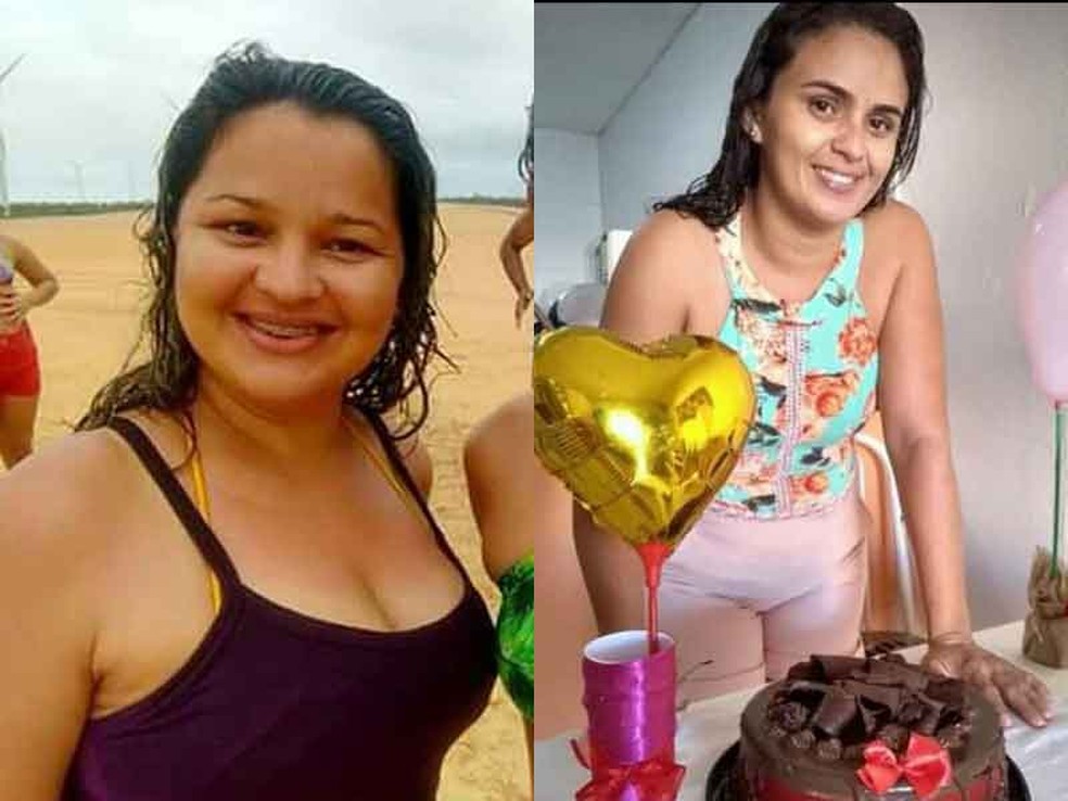 Valdiana Cardoso Sousa e Aline Maciel Cardoso de Queiroz morreram afogadas apÃ³s resgatarem duas crianÃ§as em aÃ§ude no CearÃ¡ â€” Foto: ReproduÃ§Ã£o/ Facebook