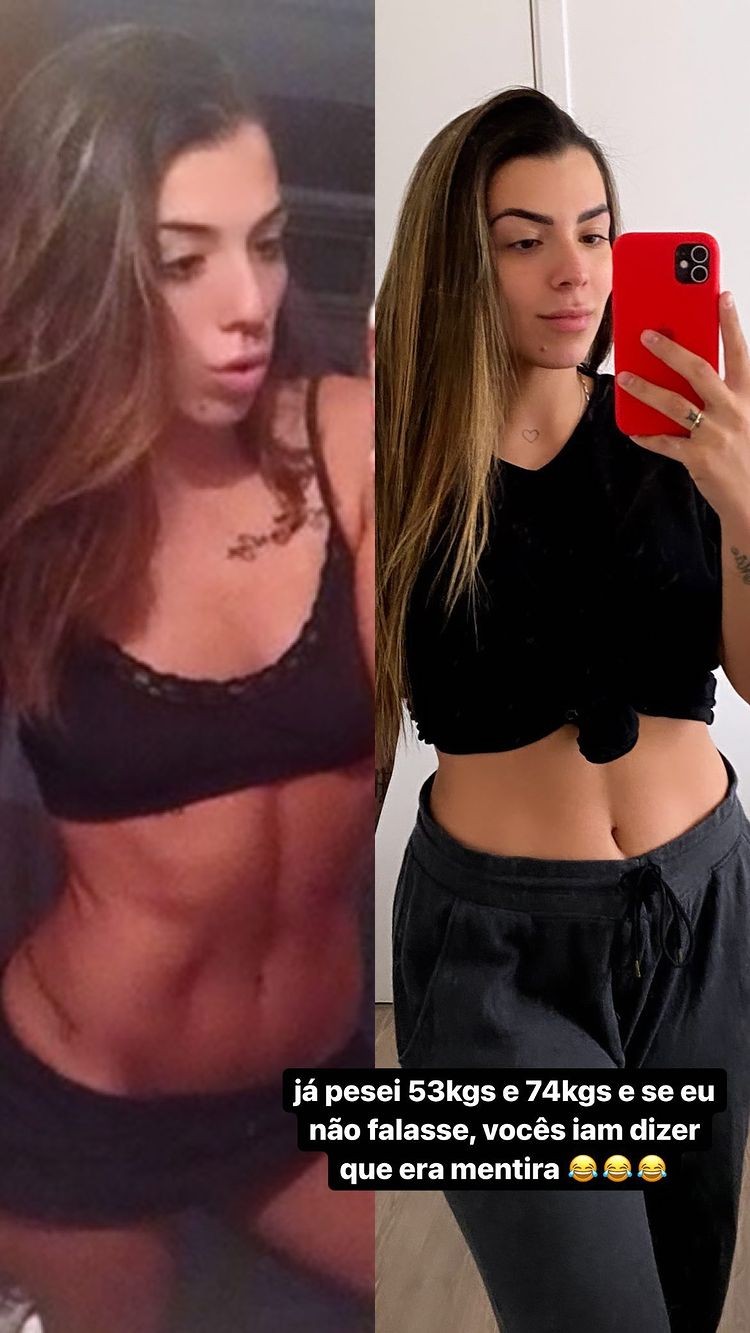 Petra Mattar mostra mudanças no corpo ao longo dos anos (Foto: Reprodução/Instagram)