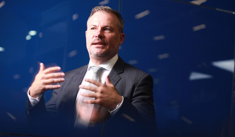 Goldhammer, presidente para America do Sul, diz que a estratégia de expansão também poderá incluir aquisições, como forma de entrar em novos mercados — Foto: Carol Carquejeiro/Valor