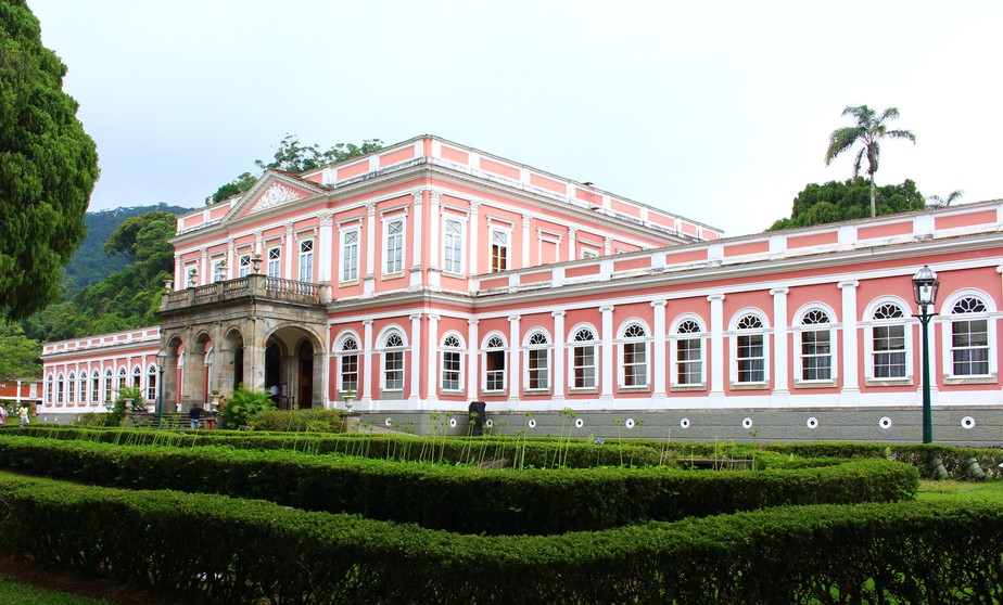 Fachada do Museu Imperial, um dos pontos turísticos mais visitados de Petrópolis
